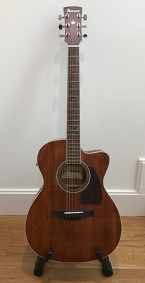 Ibanez Artwood AC340CE Acoustic-Electric Guitar - Open Pore w/ Gig Bag - Great!