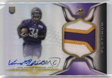 2014 Topps Platinum Rookie Refractor Jerick McKinnon #ARP-JMC Patch Auto 0m0
