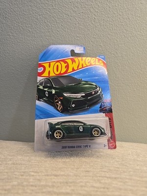 Hot Wheels KeepItZen CUSTOM Wheel Swap Real Riders 2018 Honda Civic Type R