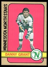 1972-73 Topps HOCKEY Danny Grant #39 Minnesota North Stars HIGH GRADE BEAUTY!