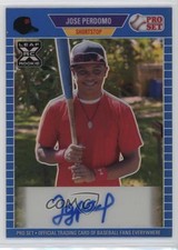 2021 Leaf Pro Set Metal 1989 Blue Rainbow 13/35 Jose Perdomo #PA-JP2 Auto 0i4k