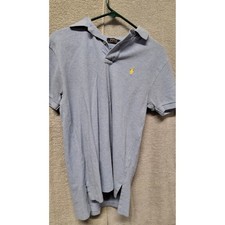 Polo Ralph Lauren Mens Small Light Blue Short Sleeve Pony Logo Polo Shirt b 6