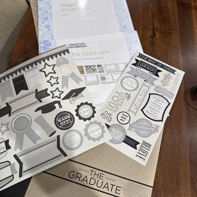 Creative Memories The Graduate 12x12 Fast to Fabulous Album COMPLETE 2013 NEW