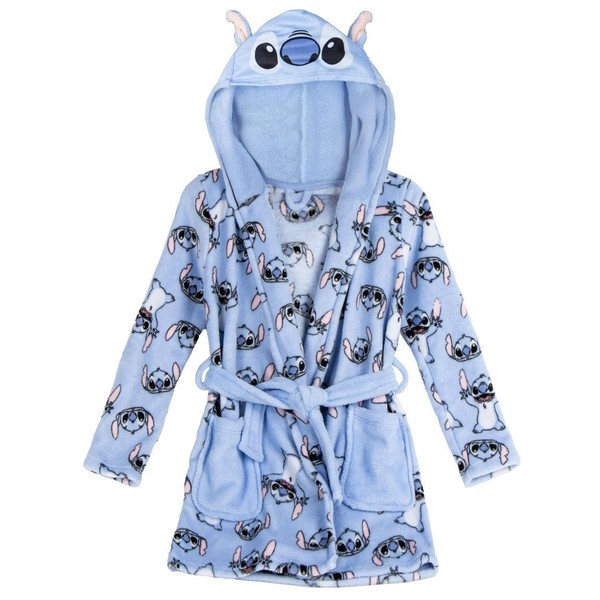 Schlafrock Koralle Vlies Anwendungen Stitch Blau - 8 Alter Weiblich Cerdà-image