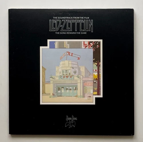 ORIGINAL 1976 LED ZEPPELIN Album SONG REMAINS THE SAME Vinyl 1ST PRESSING 2Lp NM