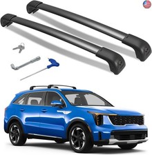 Soruci 300lbs Roof Rack Cross Bars Compatible with Kia Sorento and Sorento
