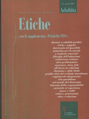 ERWACHSENE 25 / ETHIKEN MIT DER ERGÄNZUNG PRAKTISCHE EDA PHILOSOPHIE AA.VV.
