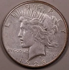 1926-S Peace Dollar AU ***RARE ORIGINAL SAN FRANCISCO COIN***