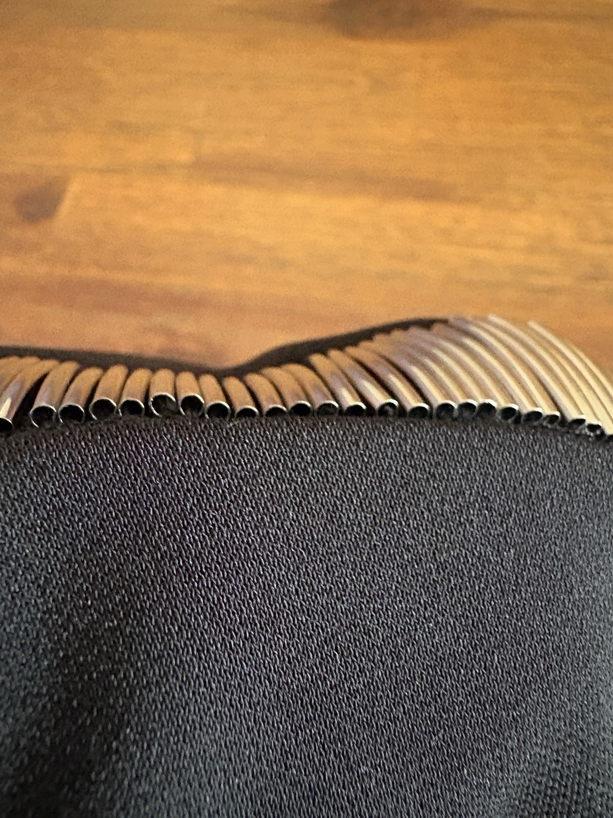 DKNY Basic Black Midi Slip Size Medium Dress V-Ne… - image 8