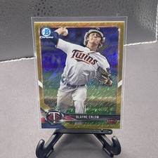 2018 Bowman Chrome Blayne Blow Prospect Gold Shimmer #45/50