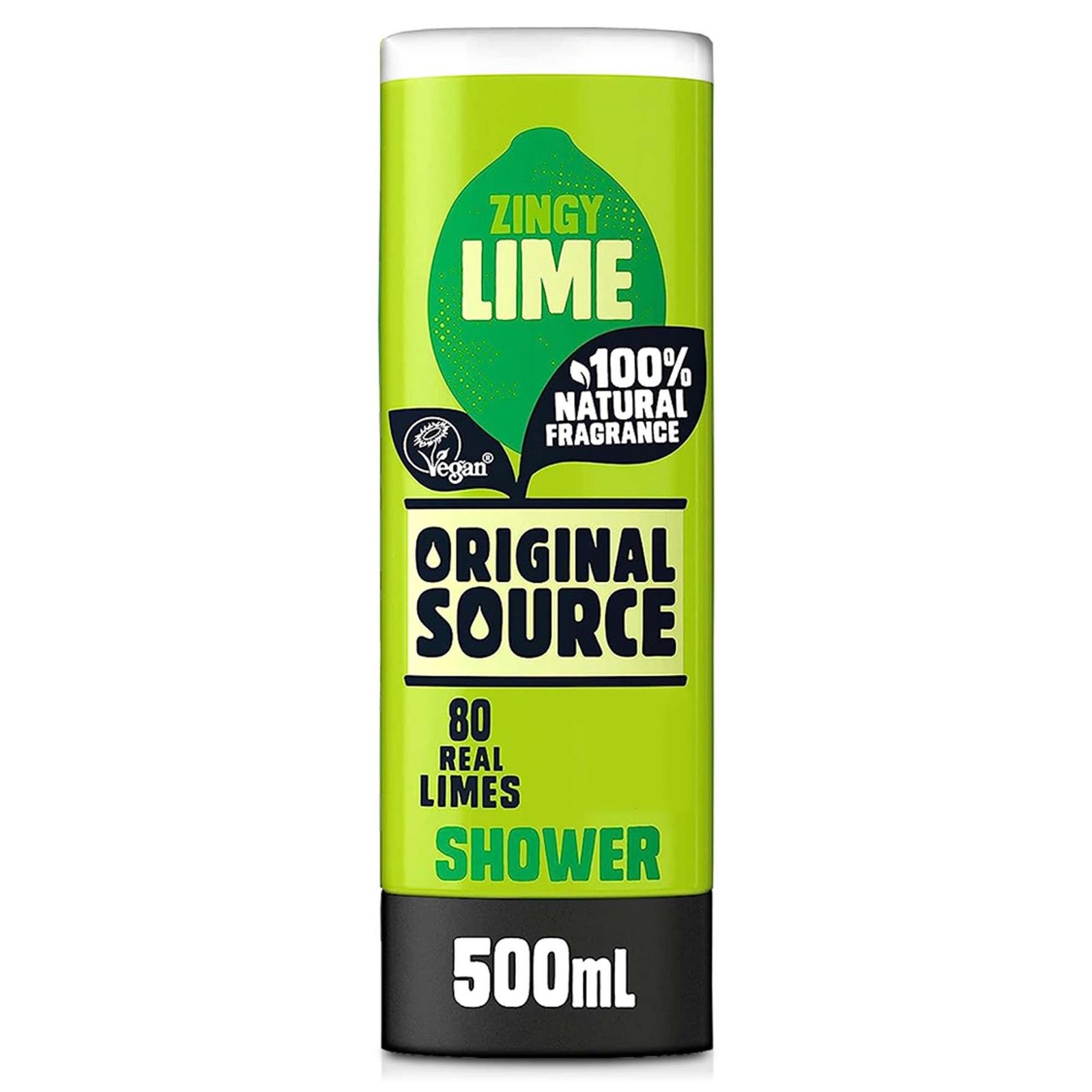 Original Source Lime Vegan Shower Gel, 500 ml - Image 2