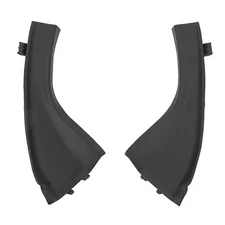 Windshield Wiper Side Cowl Extension Trim, Left & Right Wiper Cowling Rubber 