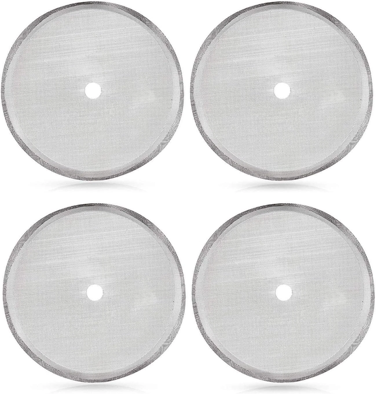 French Press Replacement Screens, Stainless Steel Reusable Mesh Filter for 34 Ou