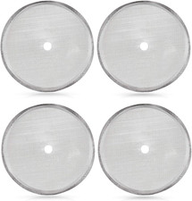 French Press Replacement Screens, Stainless Steel Reusable Mesh Filter for 34 Ou