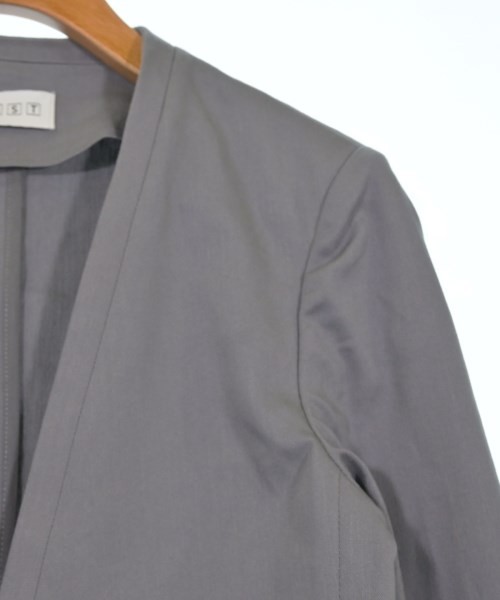 PLST Collarless Jackets Gray XS 2200626344030 - image 4