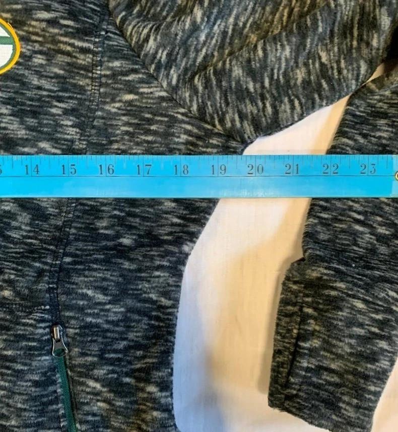 NFL Green Bay Packers Fútbol Cremallera Completa Polar Sudadera Equipo Ropa Para Mujer M Foto 3 de 4