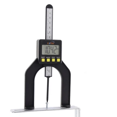 KATSU Digital Depth Gauge 0-80mm Height Depth Measure Tool for Trimmer Router 40141505