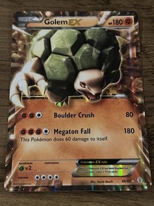 2016 Pokemon XY Generations 46/83 Golem EX