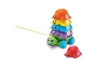 LeapFrog Nest Count Turtle Tower, Pull Along, Stacking Toy, Teaches Colours, S