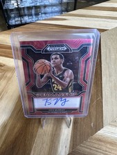 2022 Panini Prizm Draft Picks KRIS MURRAY Green AUTO College Penmanship #CP-KMU