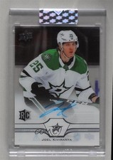 2020-21 Upper Deck Clear Cut Rookie Joel Kiviranta #CC-JK Auto 11jd
