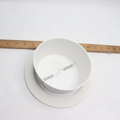 Halo E26 Series Recessed Ceiling Light Fixture Trim White 6" 6101WB