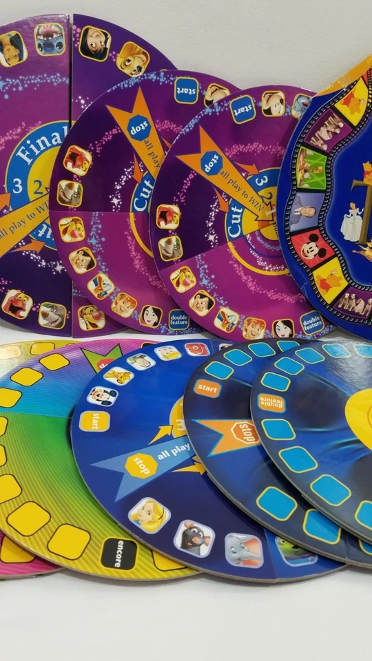 Lote de 9 tableros de juego Scene It? Lote Mixto Original Música TV Trivia Disney Foto 3 de 4