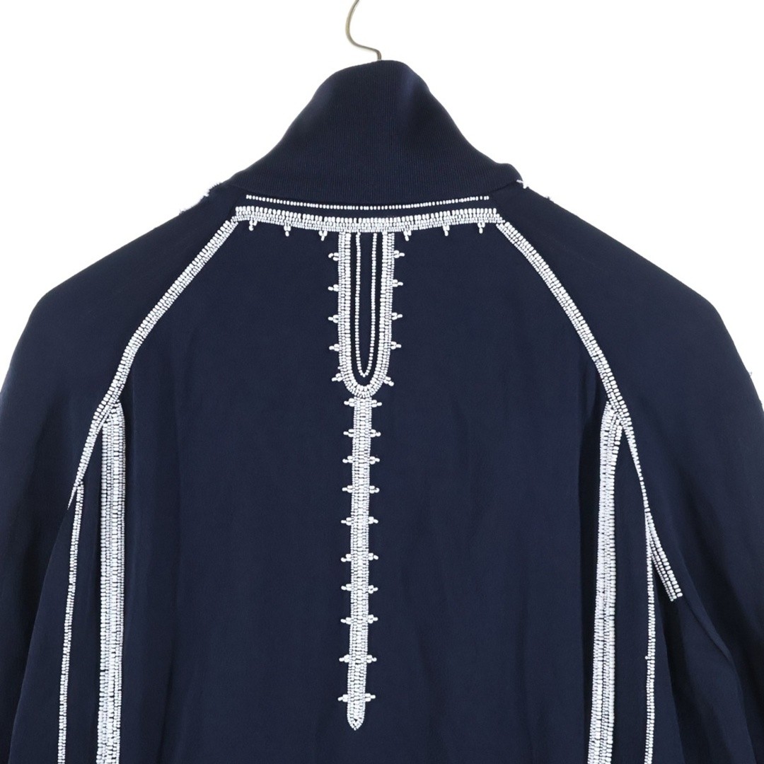 VALENTINO Beaded Embroidery Sideline Viscose Acetate Zip up Track Jacket Used 2e thumbnail 4