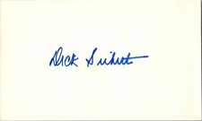 -Dick Siebert- (d.1978) Signed/Autograph/Auto Index Card Philadelphia Athletics