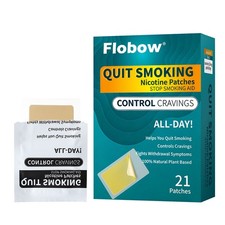 Quit Smoking Nicotine Patches, 21 Patches, 21mg Step 1 Stop Smoking Aids Patches