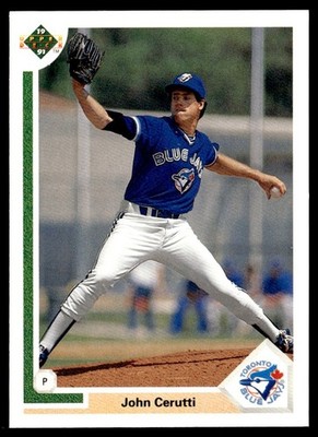 1991 Upper Deck John Cerutti Toronto Blue Jays #585