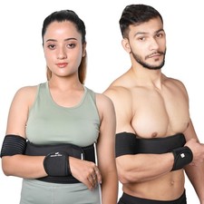 WC -Shoulder Immobilizer Arm Sling Elastic Brace for Clavicle Collar Bone Dis...