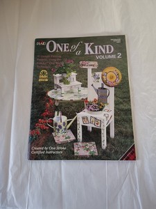 Folk Art Plaid One Of A Kind Decorative Painting Book, Volume 2