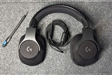 Logitech G433 Black Headband Headsets for Multi-Platform Gaming Cable Cord Mic