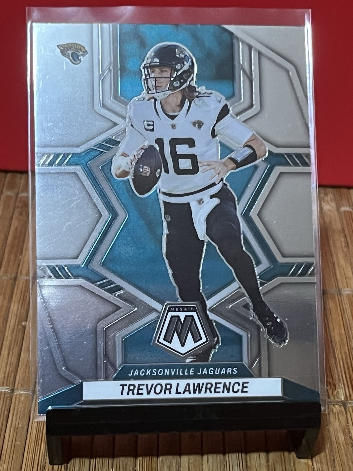 2022 Panini Mosaic Football Trevor Lawrence Jacksonville Jaguars Silver Prizm 88