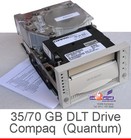 Compaq Dlt Internal Scsi Streamer 35/70Gb Dlt7000 70-60370-22 Drive + 1 Dlt Tape