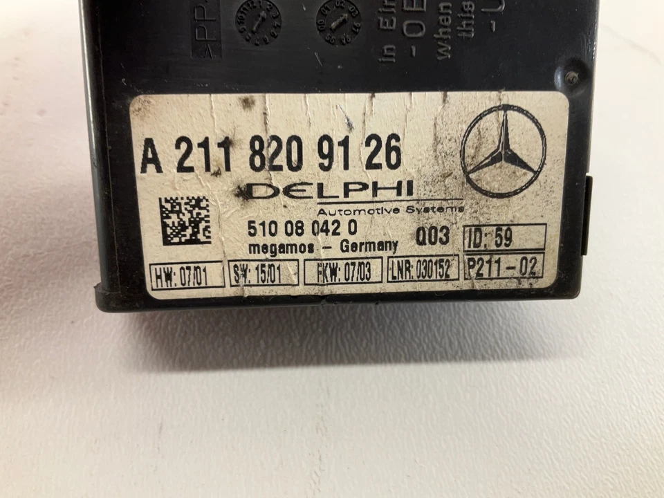 Модуль управления блокировкой кражи 00-02 MERCEDES-BENZ S-класса W220 S430 от оригинального производителя - Изображение 3 из 4
