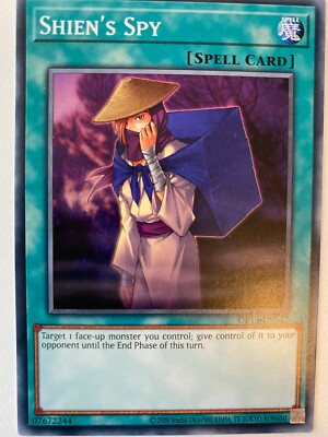 Yugioh Shien's Spy OP14-EN022 Neuwertig x3