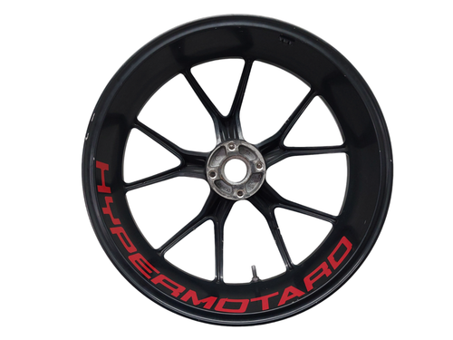 CERCHIO RUOTA POSTERIORE Ducati Hypermotard 1100 2007 2008 2009 CON 31805 KM - Foto 8 di 12