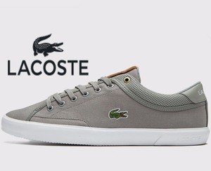 lacoste mens angha trainers white
