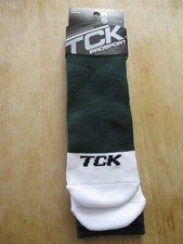 TCK Pro Sport Over the Calf Baseball and Softball Tube Socks Dark Green
