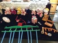 Lot Of Mattel Furryville Figures and Accessory