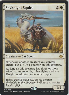 MTG - Foundations - Skyknight Squire