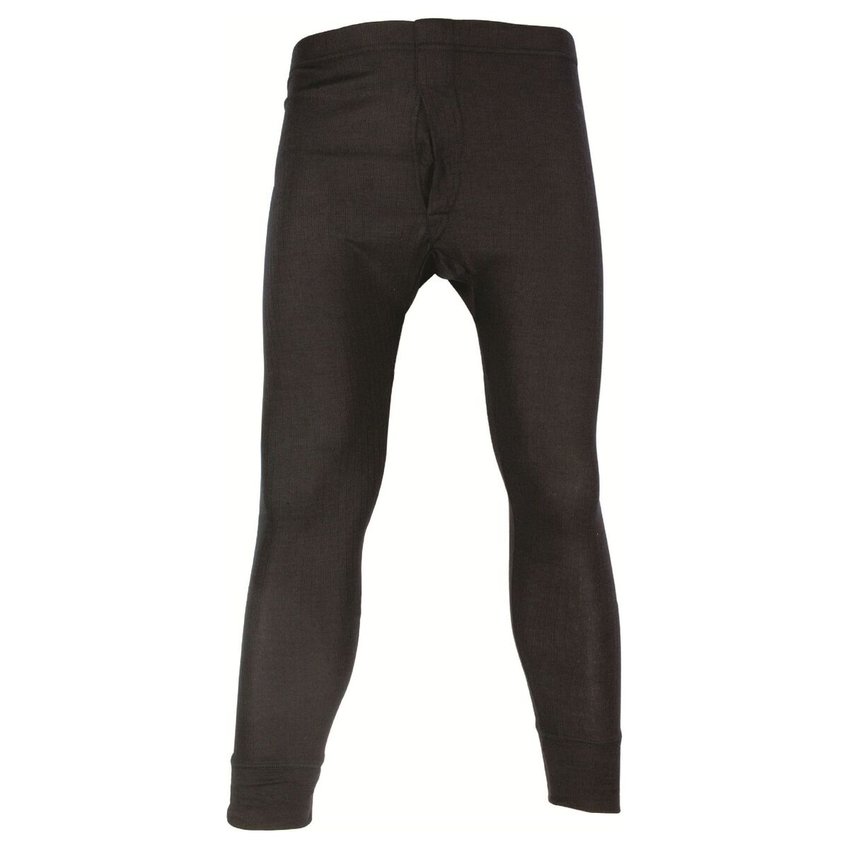 Highlander Thermal Base Layer Leggings Army Style Long Johns Underwear -  Black