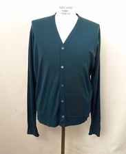 John Smedley Green Cardigan Sweater Made in England NWT Various Sizes 