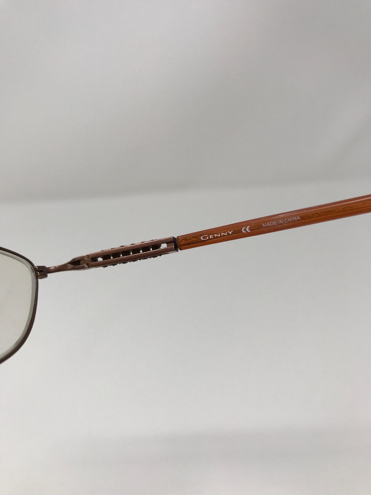 Genny Eyeglasses WOMENS 810B 5472 Brown Ful Rim 5117135mm AS76 eBay