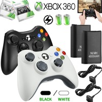 Wireless Controller for Microsoft Xbox 360 & PC Windows 7 8 10 Gamepad w/ Dongle