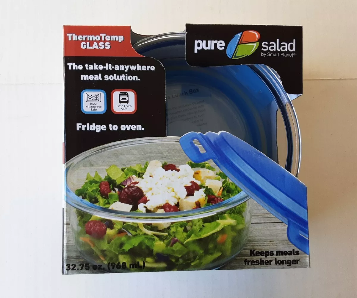 Smart Planet ThermoTemp Glass Salad Container / Bento (NEW)