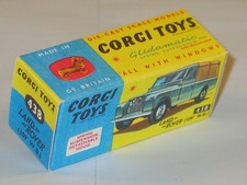 CORGI TOYS 438 BOITE COPIE VIDE LAND ROVER 109 WB