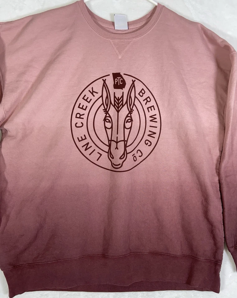 Sudadera Line Creek Brewing Company Peachtree City Logo Mujer Cerveza Artesanal GA Foto 3 de 4